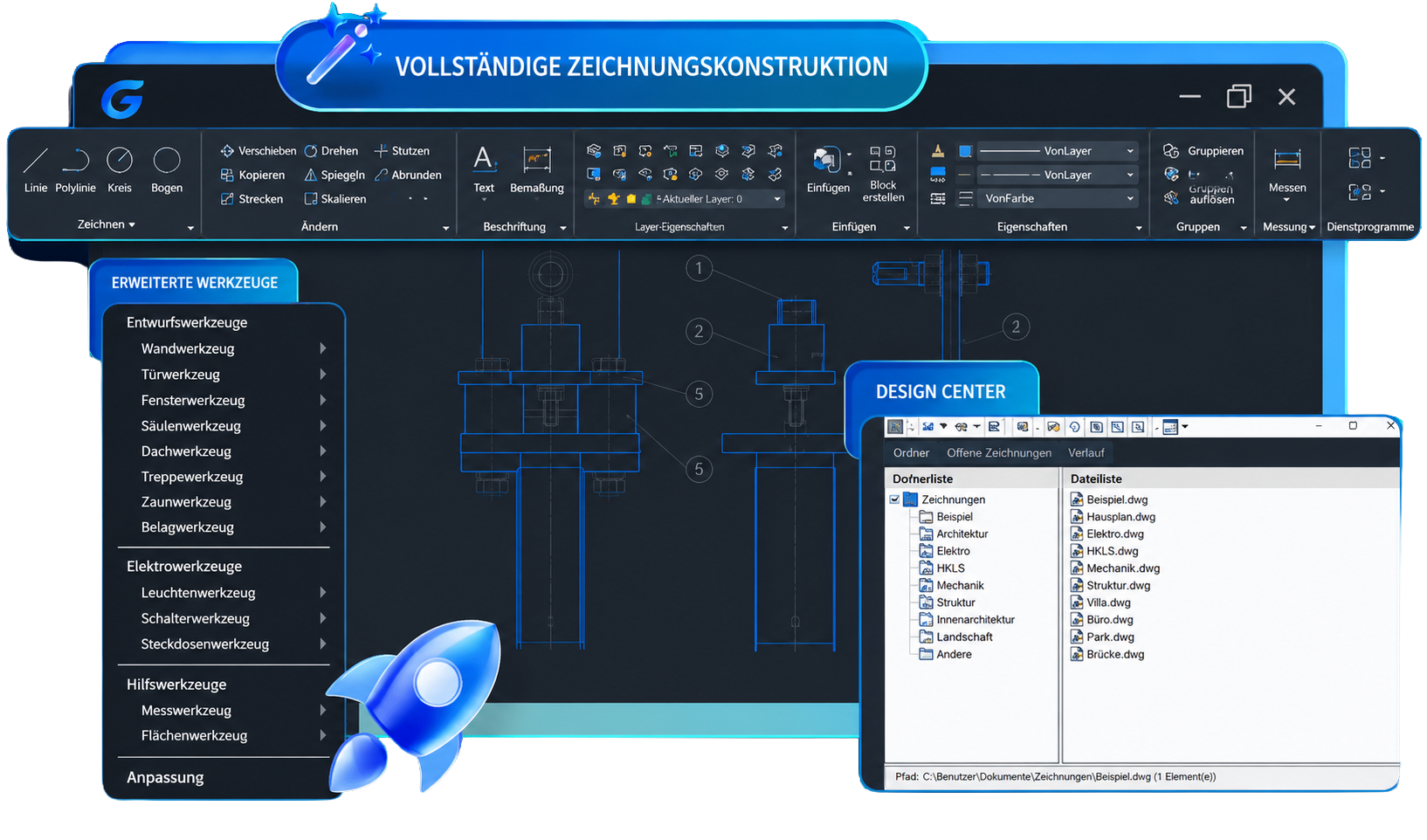 Funktionen zur Effizienzsteigerung 